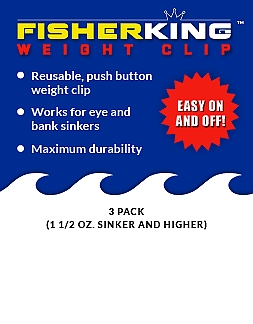 Fisher King Weight Clip  Purchase Balloon Clips and Weight Clips